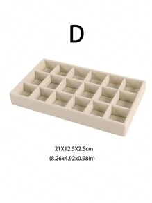 9pcs/Set Stackable Jewelry Tray, Jewelry Dish, Desktop Storage Box, Elegant Portable Stacking Jewelry Rack, Suitable For Earrings, Necklaces, Rings, Bracelets, Pendants, Lipsticks, Pearls, Brooches, Bedroom Accessory Back To School