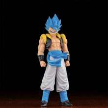 Figura de acción de PVC del modelo de anime Super Saiyan Blue Gogeta como decoración de escritorio, regalo de cumpleaños o Navidad, figura de anime
