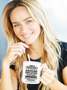 1 件 11 盎司幽默老板趣味感谢咖啡杯 - 带有有趣设计的陶瓷咖啡杯，感谢老板导师、领导的礼物，独特的办公室礼物创意，老板感谢礼物，老板杯，水杯，生日，情人节，可重复使用，非常适合果汁牛奶，隔热，所有季节和场合 - 非常适合夏季、冬季、节日、圣诞节、感恩节、新年庆祝活动、家庭厨房用品，适合热饮或冷饮，秋季、秋季装饰返校 - 彩色 - 查看 4