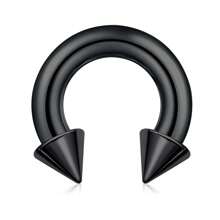 1 pieza Aro de nariz de gran tamaño de acero inoxidable, aro de septum de nariz, pendiente de hueso de la oreja, joyería multiusos de perforación corporal de múltiples dimensiones, disponible para hombres y mujeres, propósito especial, perforación a juego, cómodo de llevar