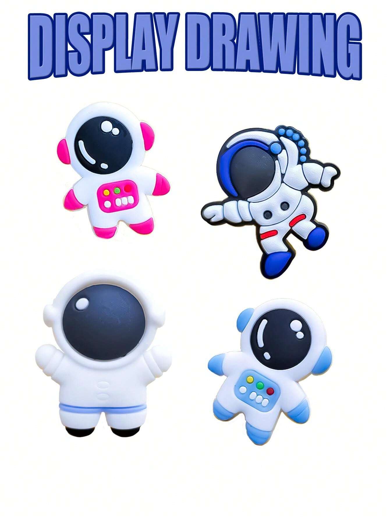 30 PCS Astronaut Hybrid Series, Astronauts, Satellites, Spacecraft