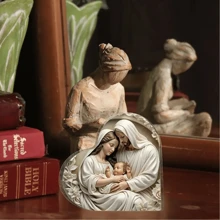 1pc Acrylic hình trái tim (4" X 4") Trang trí cảnh Chúa giáng sinh, Đồ trang trí Giáng sinh, Quà tặng Giáng sinh, Quà tặng chia tay, Quà tặng, Giáng sinh - 1 cái - Xem 5