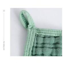 Paquete de 3/6 piezas de baberos planos suaves y absorbentes, resistentes a las babas, adecuados para niños y niñas, trapo de lavado