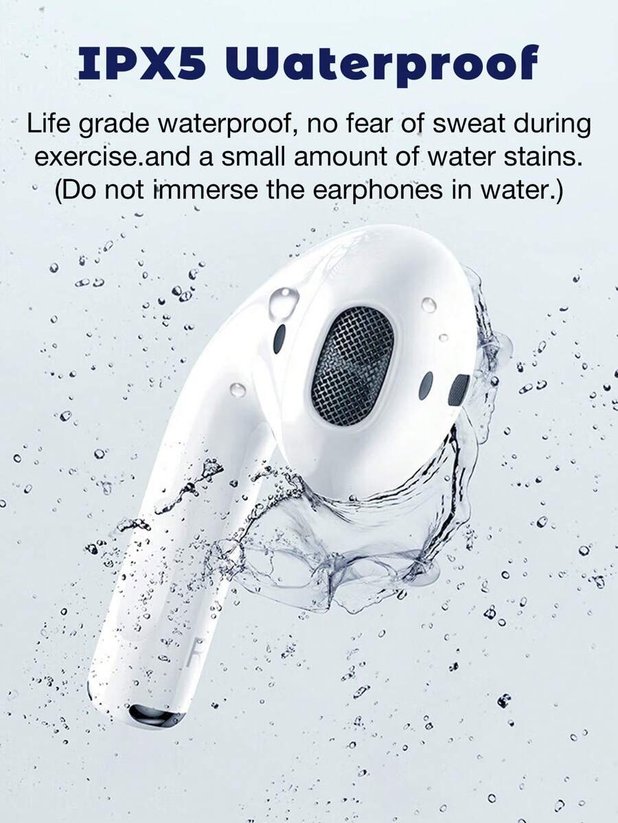 True Wireless Ear Buds, Wireless Headphones With Charging Case Included