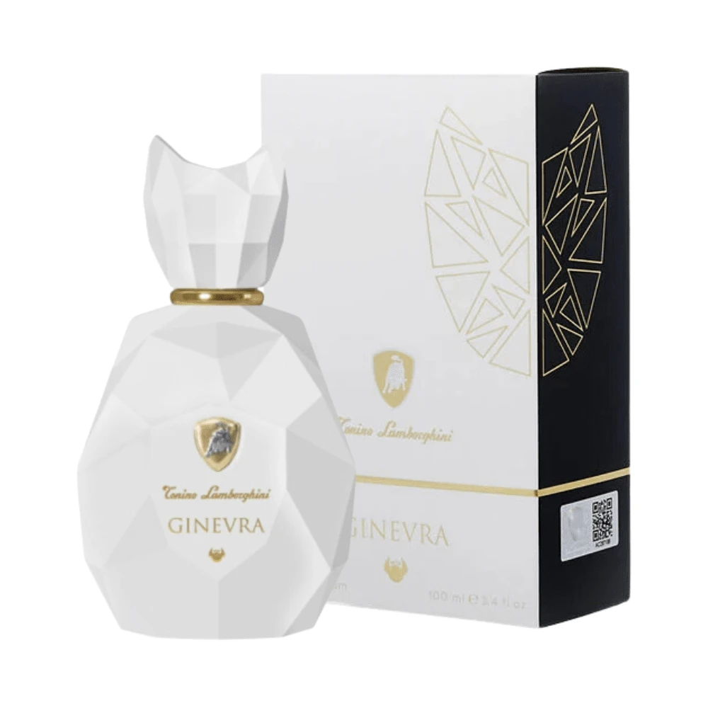 Lamborghini Ginevra White Perfume For Women 3.4oz – Tonino Lamborghini EDP Spray, Long-Lasting Luxury Scent, Sexy & Elegant Eau De Parfum, Perfect Gift For Her, 100mL Fragrance - White - View 1