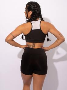 Women Sports Sets - 白色 - 查看 3