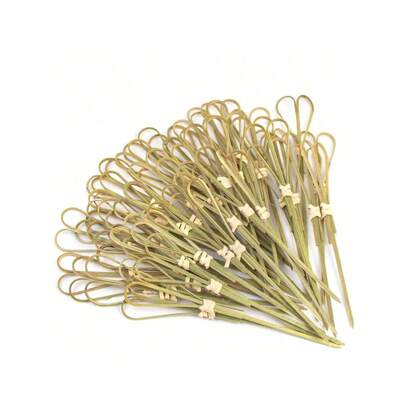 Zestaw 200/100/50/20 sztuk Kreatywne zbieraki do owoców, bambusowe szpikulce, delikatne widelce do ciast i przekąsek, odpowiednie na różne okazje, imprezy, urodziny, wesele, prezent na Boże Narodzenie na świeżym powietrzu, artykuły szkolne