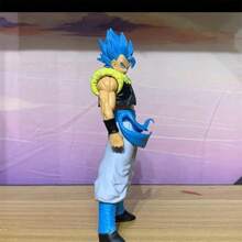 Figura de acción de PVC del modelo de anime Super Saiyan Blue Gogeta como decoración de escritorio, regalo de cumpleaños o Navidad, figura de anime