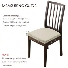 4pcs Waterproof Checked Damask Dining Chair Cover Removable Anti-Slip Chair Seat Cushion Cover For Kitchen