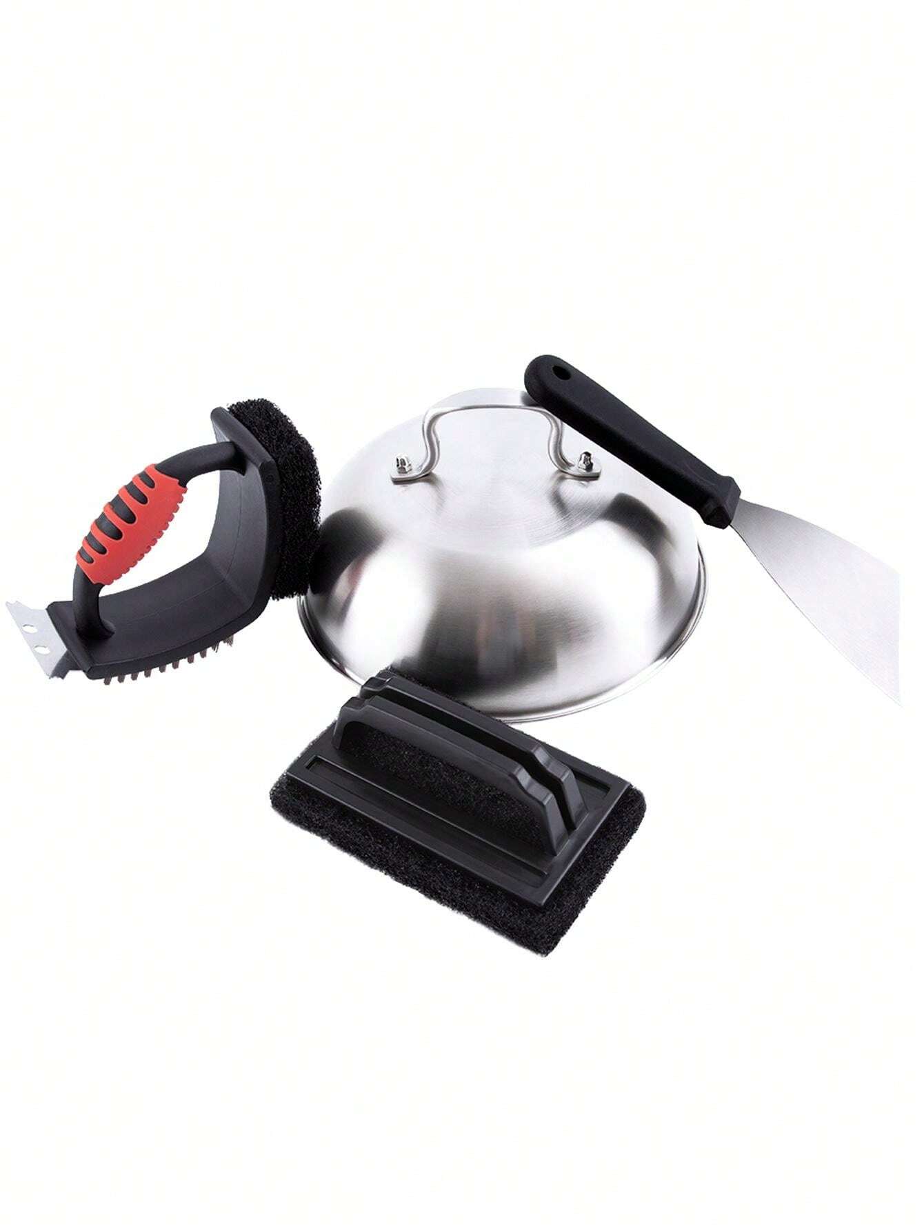 Griddle Accessories Kit 4PCS Flat Top Griddle Grill Tools Set With