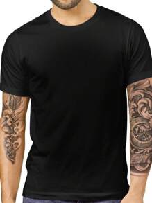Camiseta Unissex Algodão Hentai Tabela Periódica - Preto - Visão 2
