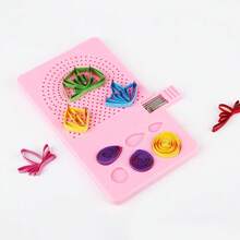 Guide Quilling Board,Quilling Tool Board With Pins Needle Plate, DIY Grid Tool For Paper Crafting - Multicolor - View 9