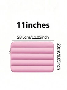 1 túi đựng máy tính xách tay/máy tính bảng mềm chống sốc, vừa với máy tính xách tay/máy tính bảng 11"/ 13"/ 15.6", túi đựng máy tính xách tay nhẹ Túi đựng máy tính xách tay/máy tính/vai Ins/Y21k Phong cách di động dành cho nam/nữ/bé gái/bé trai/nữ/nam Túi chống nước/chống nước dễ thương Nhẹ, di động Đơn giản với ngăn đựng máy tính Sức chứa lớn Trường học Văn phòng Phụ nữ Công việc Đi làm Đa chức năng - Nhiều màu - Xem 15