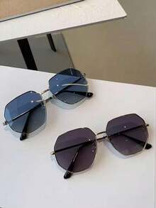 2024 新款大框太阳镜，适合男士，美观且防紫外线，时尚驾驶太阳镜 - 彩色 - 查看 3