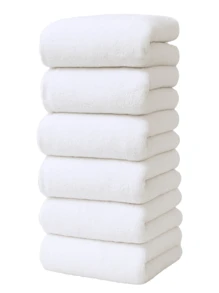 6pcs Absorbent Soft Face Towel Set, Coral Fleece Skin-Friendly Washcloth For Adults Home Bathroom Decor Fall Decor Back To School For Beauty Salon Home Bathroom Shower Towels For Beauty Salon, Hotel Sports,Home Essentials, Towel, Skin Care - Multicolor - View 4