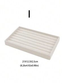 9pcs/Set Stackable Jewelry Tray, Jewelry Dish, Desktop Storage Box, Elegant Portable Stacking Jewelry Rack, Suitable For Earrings, Necklaces, Rings, Bracelets, Pendants, Lipsticks, Pearls, Brooches, Bedroom Accessory Back To School