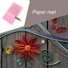 Guide Quilling Board,Quilling Tool Board With Pins Needle Plate, DIY Grid Tool For Paper Crafting - Multicolor - View 6