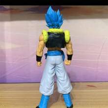 Figura de acción de PVC del modelo de anime Super Saiyan Blue Gogeta como decoración de escritorio, regalo de cumpleaños o Navidad, figura de anime