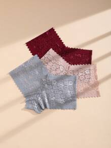 8 Pcs Sexy Women Seamless Panties Lace Comfortable And Breathable Women's Sports Underwear Hollow-Out Briefs