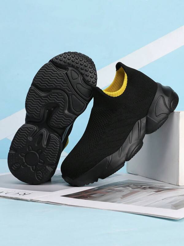 Fashion & Comfy Sock Shoes, 2024 New Quality Soft Knit Leg Warmers Shoes For Big Kids