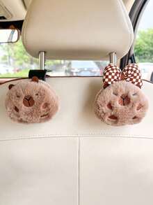 2个海豚水豚汽车靠背储物挂钩车内置物架 - 均碼 - 查看 3