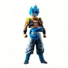 Figura de acción de PVC del modelo de anime Super Saiyan Blue Gogeta como decoración de escritorio, regalo de cumpleaños o Navidad, figura de anime