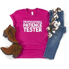 Professional Patience Tester | Youth Short Sleeve Crew Neck