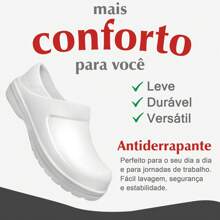 Professional Closed Toe Safety Shoe Maintenance Nursing Kitchen PPE Yvate BGX88X - 白色 - 查看 3