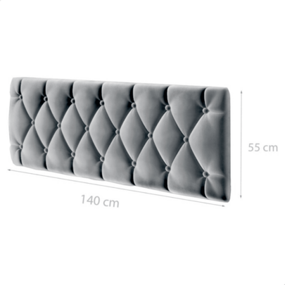 Cabeceira De Cama Casal - Modelo Paris - Cores