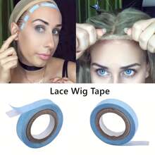 3yard 0.8cm Wig Tape Double Sided Wig Tape Double Sided Transparent, Lace Front Wig Support Tape Waterproof Strong Adhesive Double Sided