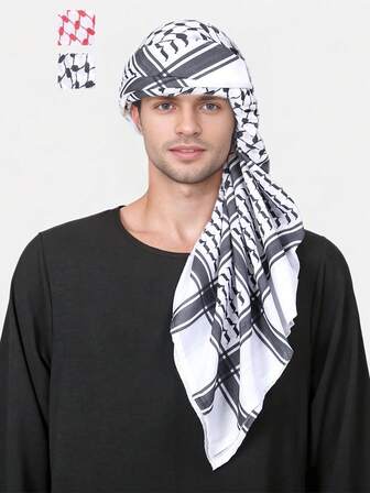 1 件新款 Alpha Style 男士围巾头带