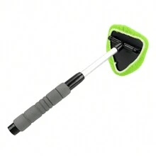 Cepillo telescópico limpiador de parabrisas de coche, limpiador de ventanas de coche, quitamanchas de ventanas, eliminador de niebla de microfibra - Multicolor - Ver 6