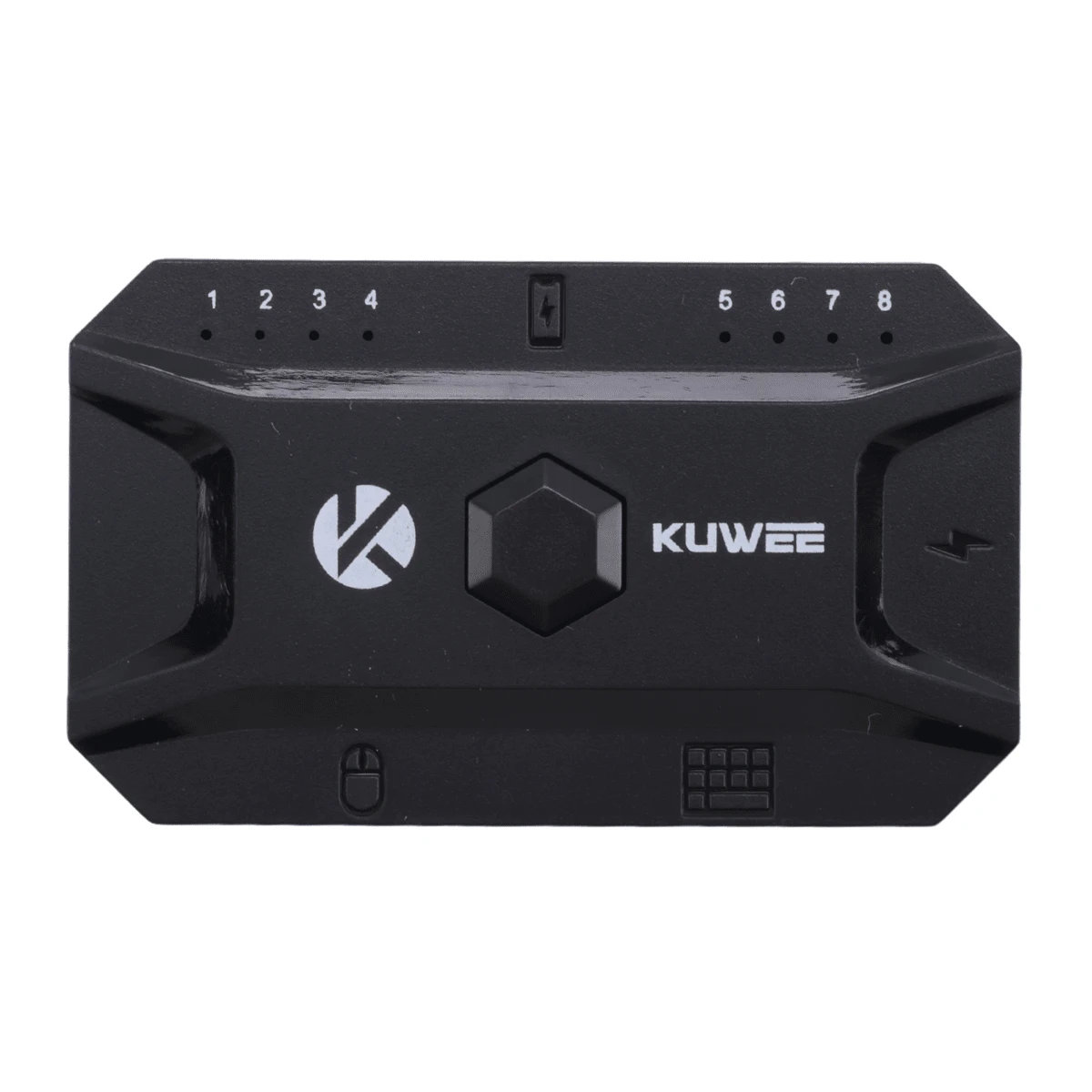 Bluetooth Hub USB 5.0 Converter Wired Keyboard&Mouse To Wireless Adapter Support 8 Devices For Tablet,Laptop,Mobile - Multicolor - View 1