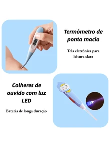 Essential Baby Care Kit For Newborns-Complete Set Nail Hair And Health - Azul - Ver 7