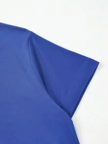 Tween Boy 3pcs Casual Cartoon Character, Football, Ghost Face Graphic Short Sleeve Lightweight Breathable T-Shirt Set, Summer