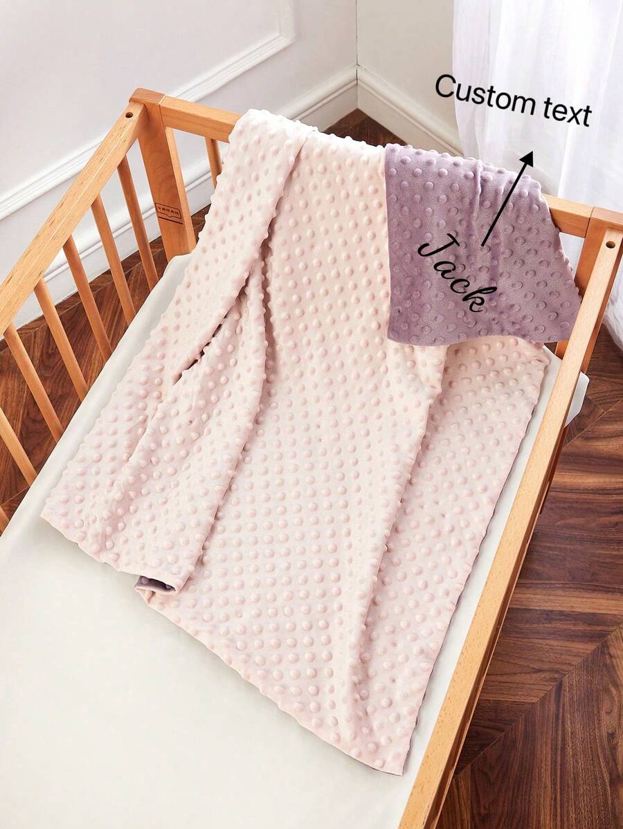 Personalized Embroidered Baby Blanket, Customized Baby Name Blanket, Soft And Warm Throw Blanket For Autumn And Winter, Bath Gift, Newborn Gift, Blanket With Name, Nap Blanket Baby Shower Family Decorations Giftswinter Eve Gifts Back To School Winter Gift Ideas Boy Girl Valentine's Day,Multi-Functional,Ornamental,Letter,Stylish,Modern,Colorful,Kawaii,Adorable,Cute,Casual,Custom,Personalised,Unique,Customized,Son,Daughter