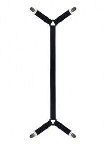 1入組可調節床單固定器 - 黑色 - 查看 6