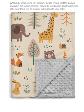 Babysittsäcksfilt, spädbarnskomfortplyschfleecefilt, dubbellagers täcke för barn, luftkonditioneringsfilt, nyfödd Supermjuk linda Love Valentine