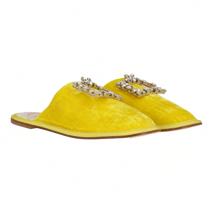 Roger Vivier Womens Yellow Mule SHEIN USA