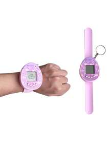 电子宠物游戏、虚拟宠物玩具套装、数字怀旧电子宠物钥匙扣、可爱的手持玩具、适合青少年和成人的完美礼物玩具套装， - 彩色 - 查看 13