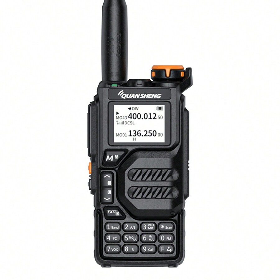 QUANSHENG QuanSheng UVK5 VHF UHF Long Range FM Radio 200 Channels Full