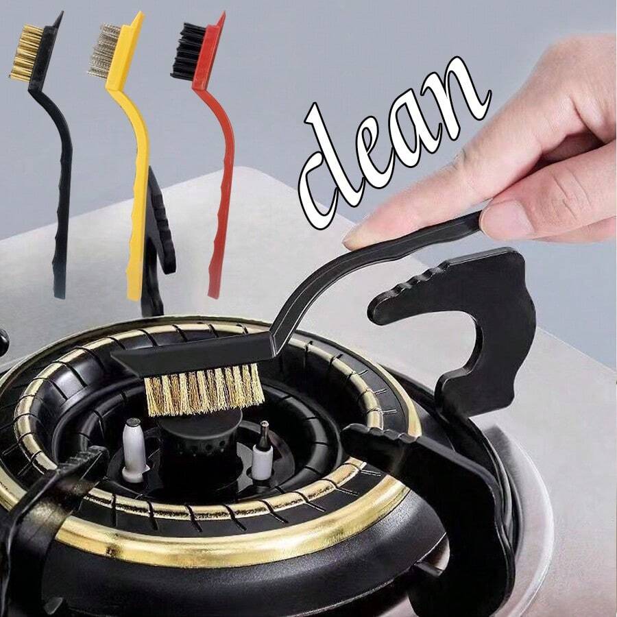 Kitchen Stove Brush, Gas Stove Cleaning Brush, MultiPurpose Degreasing