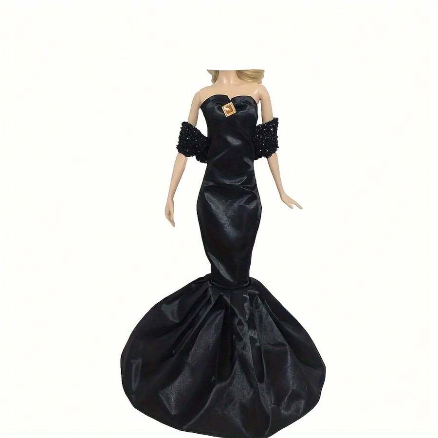 1/6 11.8" Doll Dress Accessories, Fashion Modern Long Tail Fish Tail