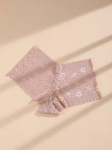 8 Pcs Sexy Women Seamless Panties Lace Comfortable And Breathable Women's Sports Underwear Hollow-Out Briefs