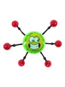 Spider Climbs Down Wall Spider Lady Sticks To Glass Wall - Màu vàng - Xem 3