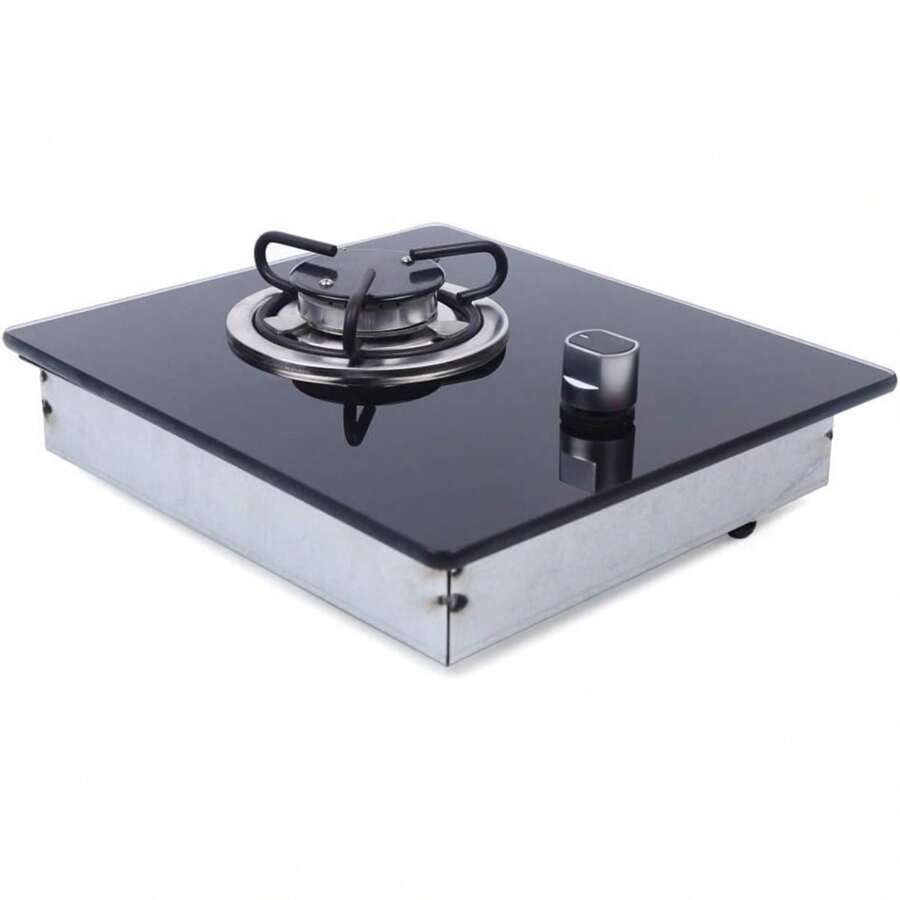 CNCEST Boat Caravan RV Gas Cooktop GRB001, RV Cooktop Stove, One
