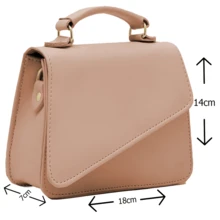 Women's Small Handbag And Crossbody Bag Crossbody Clutch Mini Bag - Màu nâu  Mocha - Xem 5