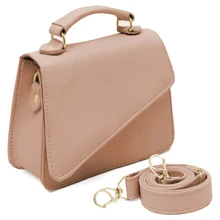 Women's Small Handbag And Crossbody Bag Crossbody Clutch Mini Bag - Màu nâu  Mocha - Xem 1
