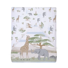 Soft 2-Layer Towel 90x80cm With Digital Hood - 綠色 - 查看 1