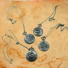 Reloj de Bolsillo Militar Moto - Bronce - Ver 8